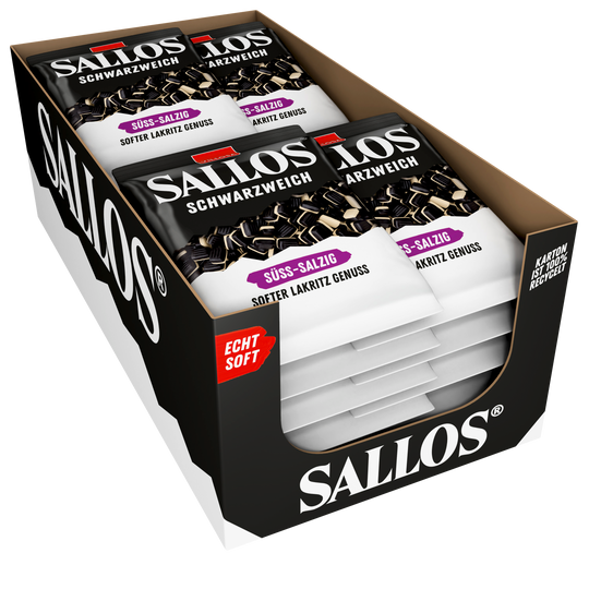 20x 200g Schwarzweich Süß-Salzig