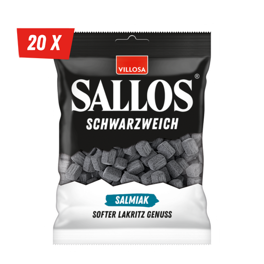 20x 200g Schwarzweich Salmiak