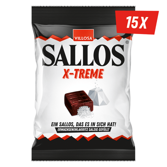 15x SALLOS x-treme (15x mind. 25 Stück)