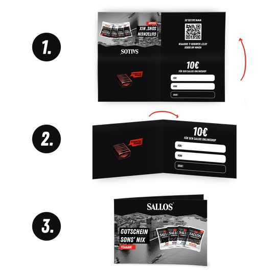 SALLOS Geschenkgutschein | 50€